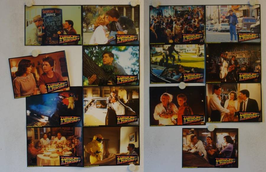 Zurück in die Zukunft originale deutsche Aushangfotos